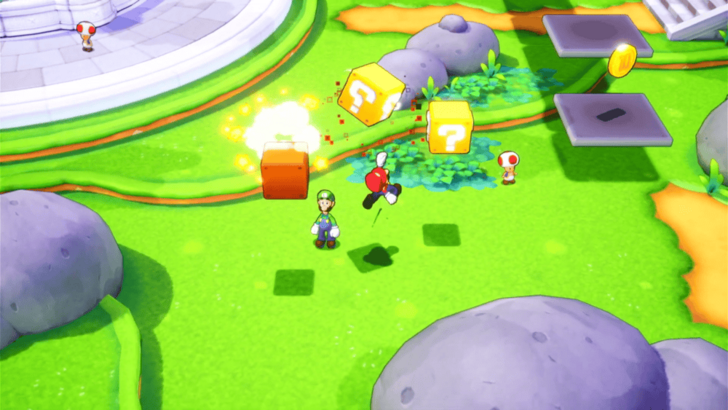 Hit the Distorted Question Mark Block to Find Reclusa