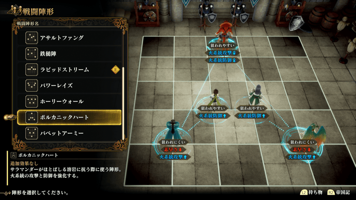 Romancing Saga 2 Volcanic Heart Formation