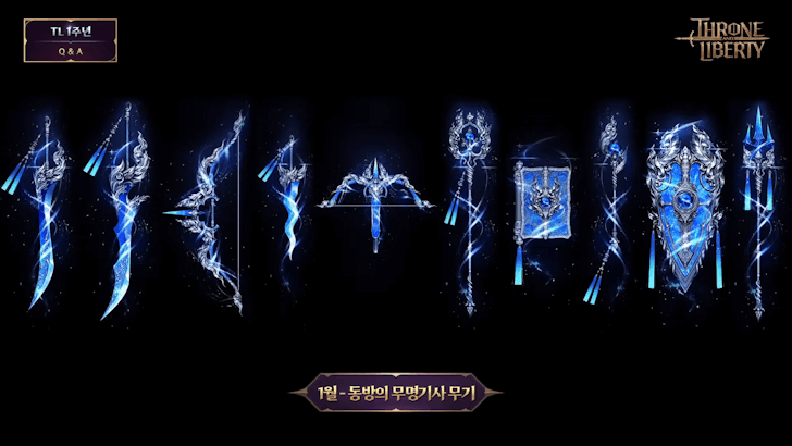 January - Unknown Knight Weapons of the East