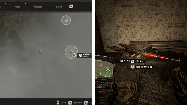 RPG-7U in Clear Sky Base