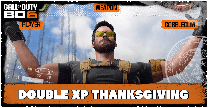Black Ops 6 Double XP Thanksgiving Weekend