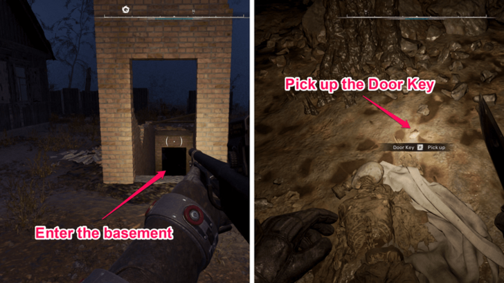 Basement Path Open Mist Anomaly