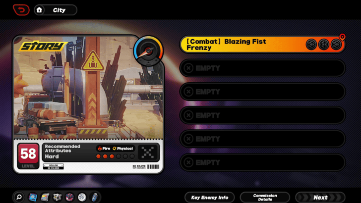 Appears as Blazing Fist Frenzy on the HDD