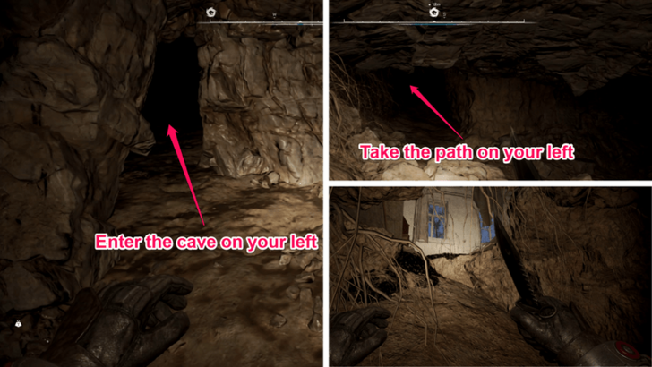 Basement Cave Path Mist Anomaly