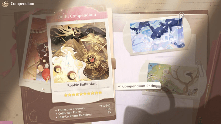 Compendium Infinity Nikki