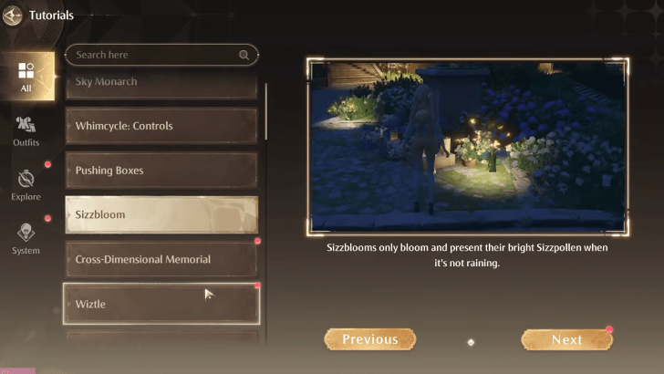 Tutorials Infinity Nikki