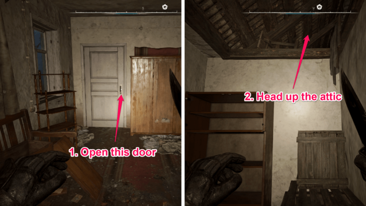 Heading Up the Attic