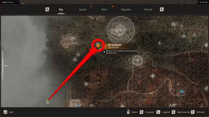 Spark Bunker Map Location