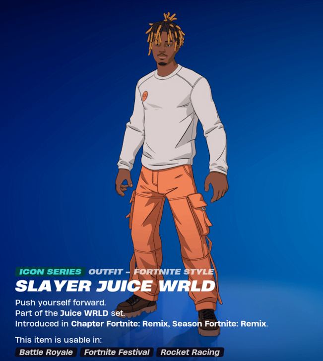 Slayer Juice WRLD Skin