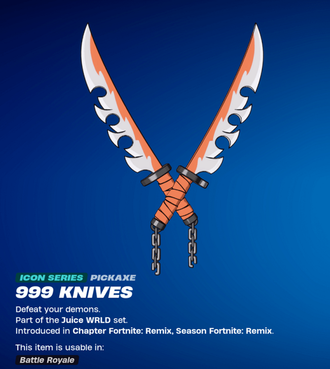 999 Knives Pickaxe