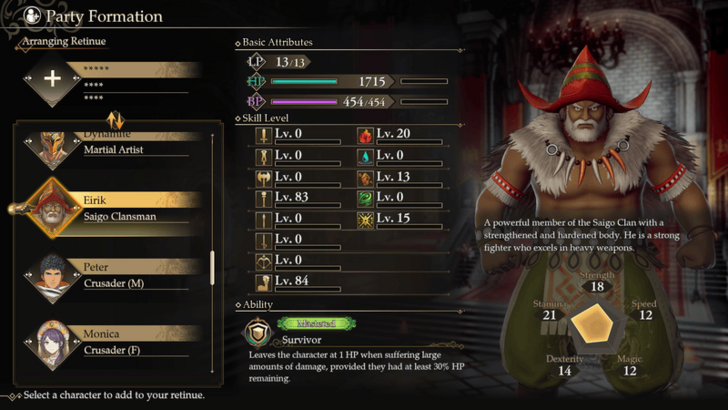 Romancing Saga - Saigo Clansman