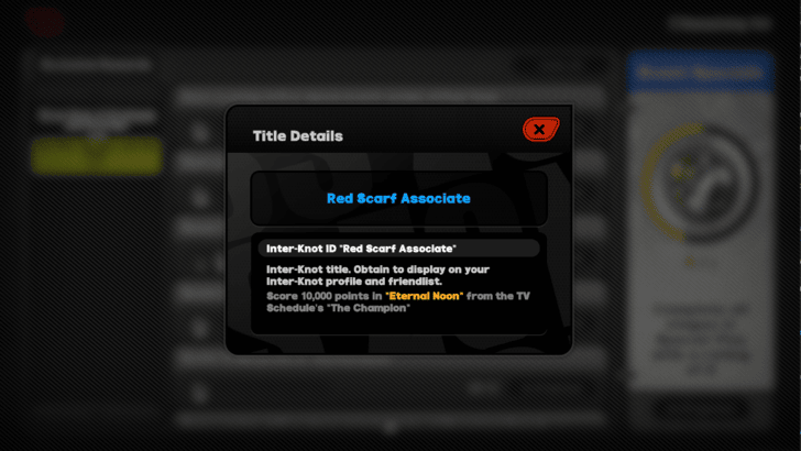 Get Title - Red Scarf Associate