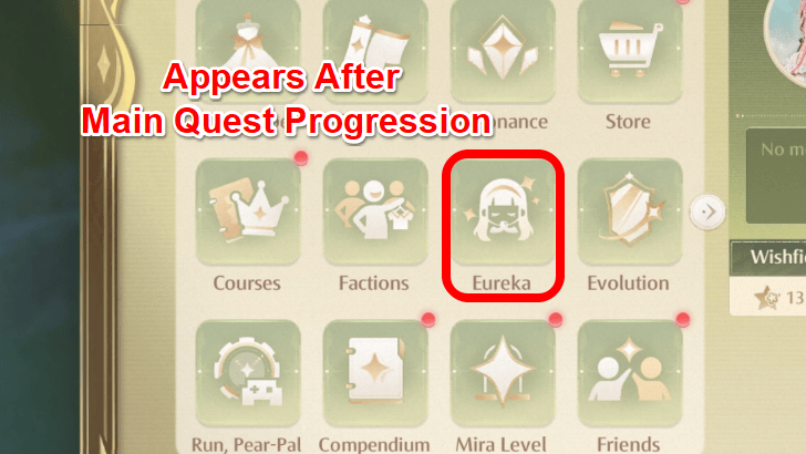 Infinity Nikki Access the Eureka Tab From Your Pear-Pal