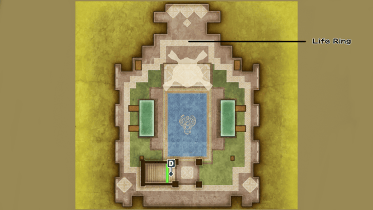 Dragon Quest 3 - Ibis Castle 3F Map Complete
