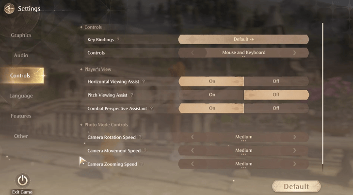 Infinity Nikki - Best Control Settings