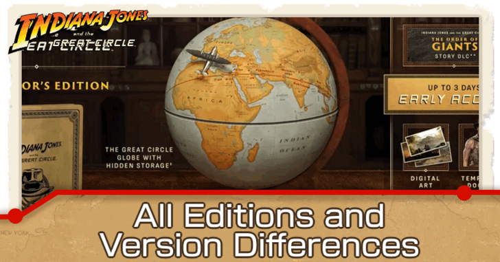 Indiana Jones and the Great Circle - All Editions