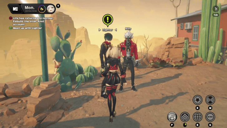 Talk to Lighter and Billy