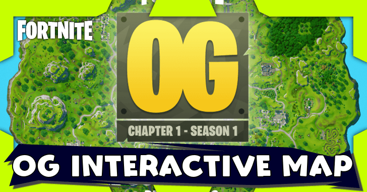 Fortnite - OG Interactive Map