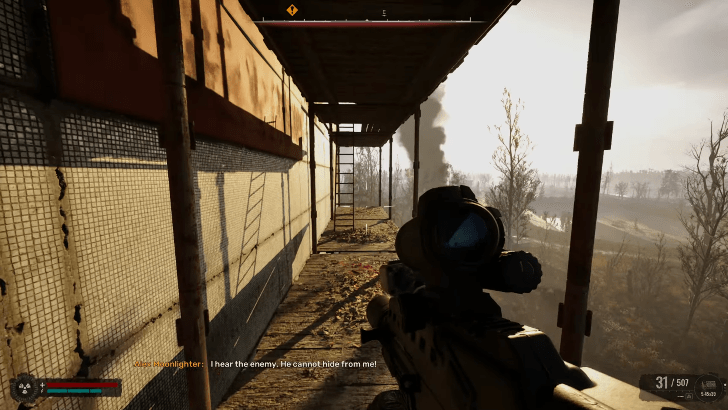 reaching the top of the Red Fortress 5