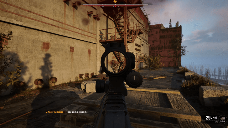 reaching the top of the Red Fortress 9