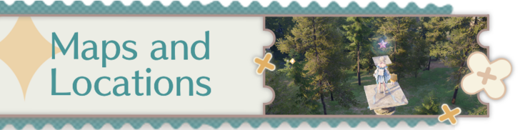 Infinity Nikki - Maps and Locations Partial Banner