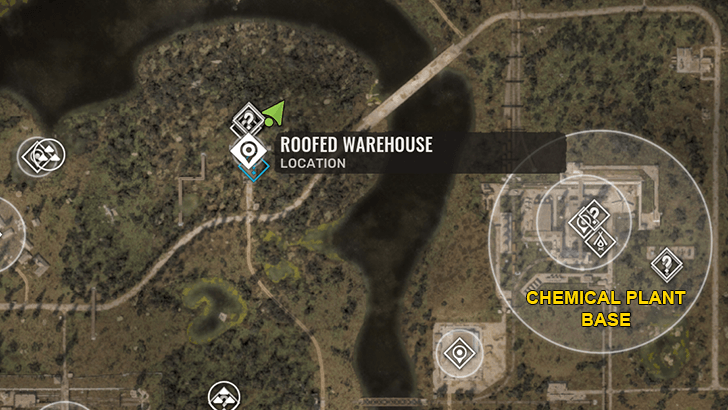 Roofed Warehouse Map Location