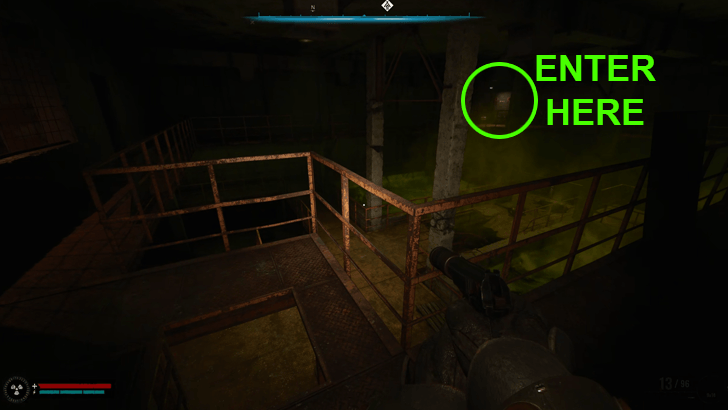 Enter the 3rd Floor Bulkhead Door