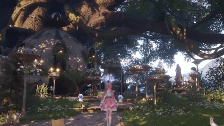 Infinity Nikki Release Livestream Summary and Details - The Great Millewish Tree Area - Top Area