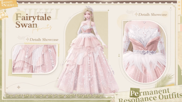 Infinity Nikki Release Livestream Summary and Details - New Permanent Resonance Outfits - Fairytale Swan
