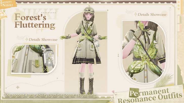Infinity Nikki Release Livestream Summary and Details - New Permanent Resonance Outfits - Forest