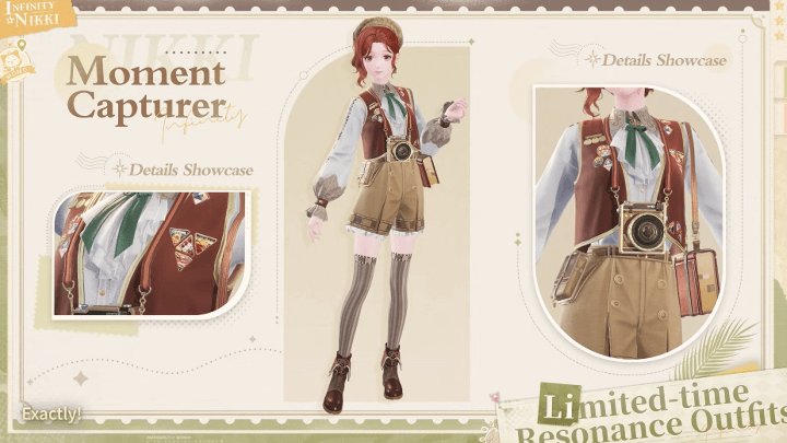 Infinity Nikki - Banner 1 - Blooming Fantasy - Moment Capturer