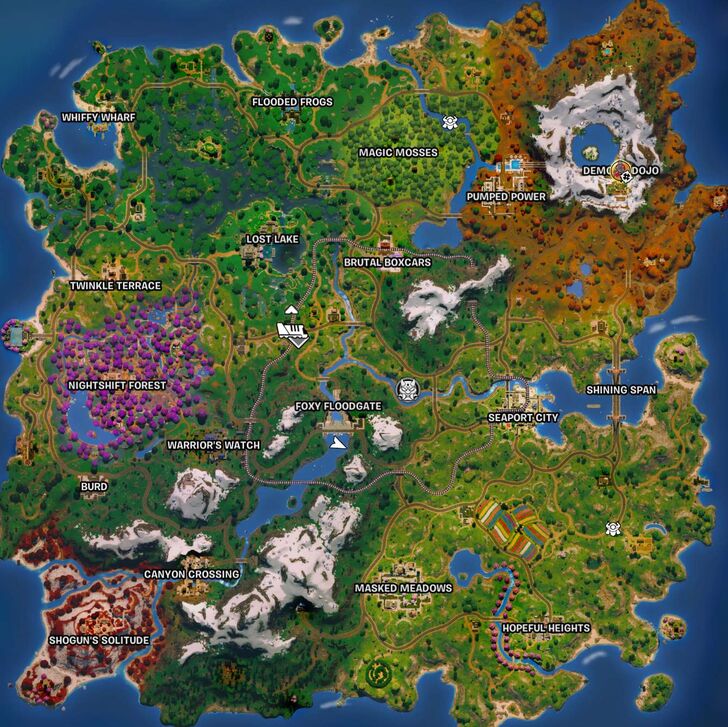 Fortnite - All Location Names