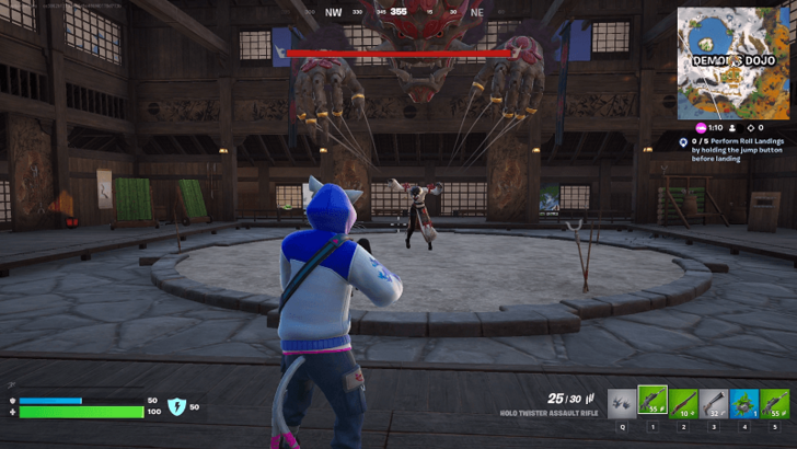 The Night Rose Boss Start