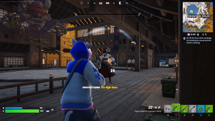 Knock Down The Night Rose