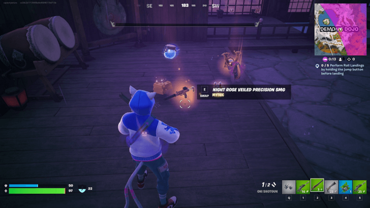 Night Rose Veiled Precision SMG