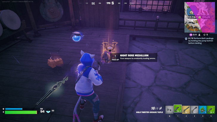 Night Rose Medallion