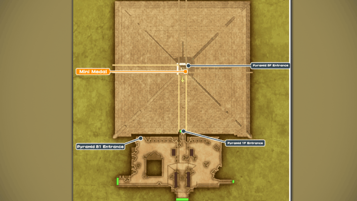 Dragon Quest 3 - Pyramid Exterior Complete