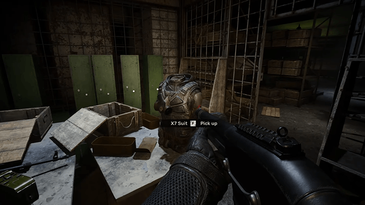 X7 Suit Inside the X7 Labs