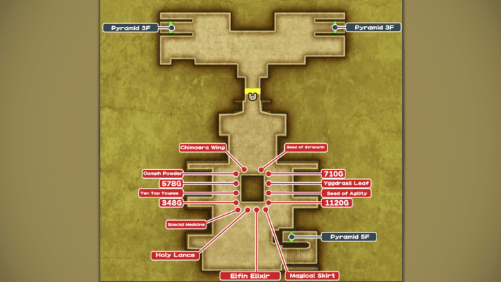 Dragon Quest 3 - Pyramid 4F Complete
