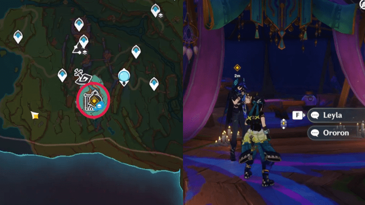 Genshin - Head to Leyla