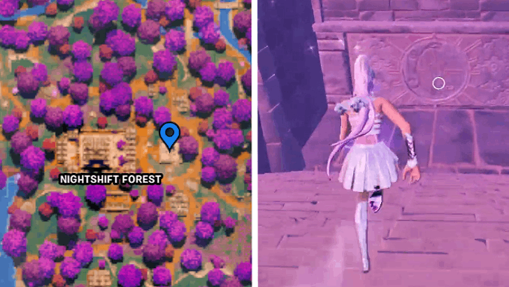 Nightshift Forest Vault Location
