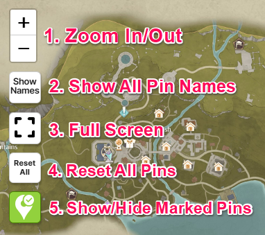 Infinity Nikki - Map UI