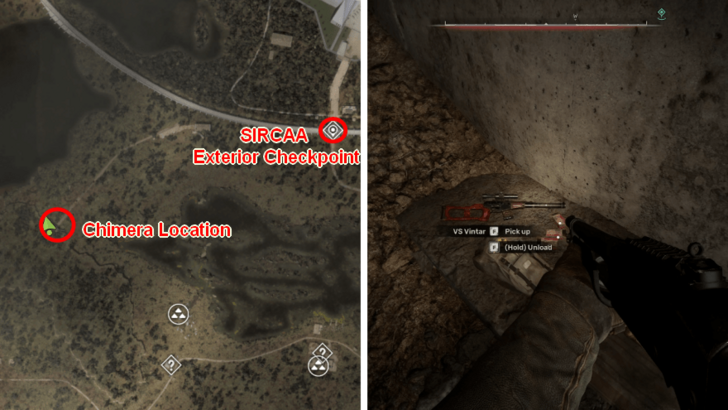 Chimera Southwest of Exterior Checkpoint