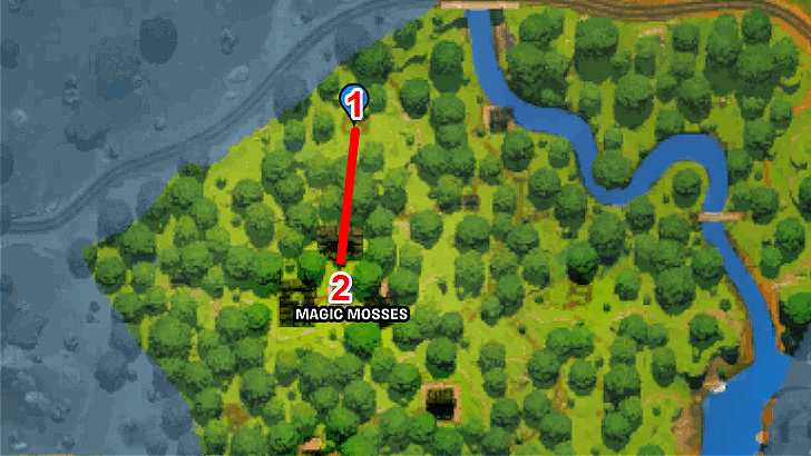 Magic Mosses Landing Route