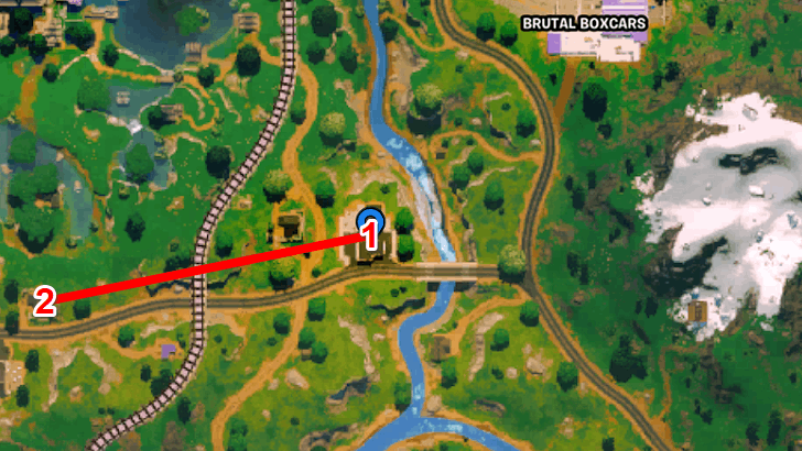 Lost Lake Landing Route