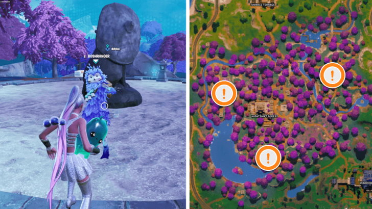 Fortnite -  Bushranger Character Location
