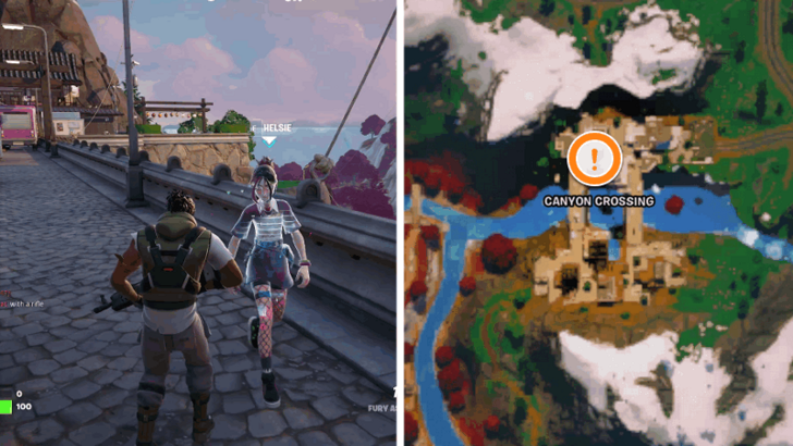 Fortnite -  Helsie Character Location