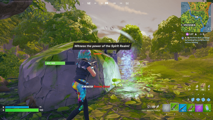 Demon Warrior Utilize Cover