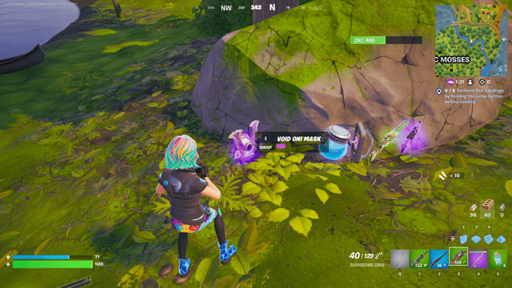 Demon Warrior Void Oni Mask Drop