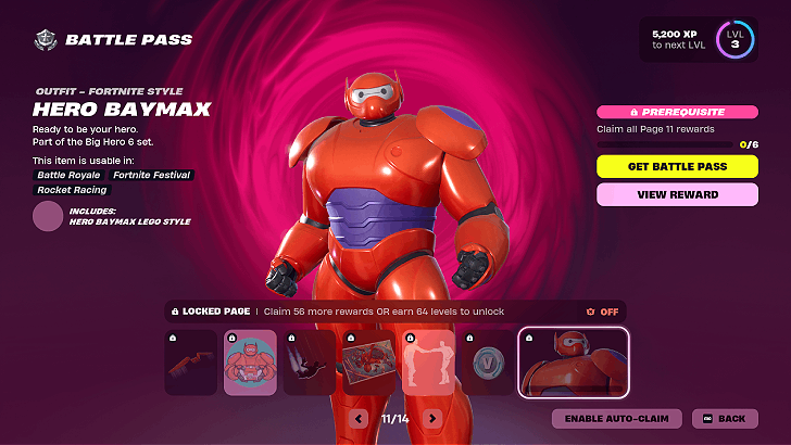 Hero Baymax Skin